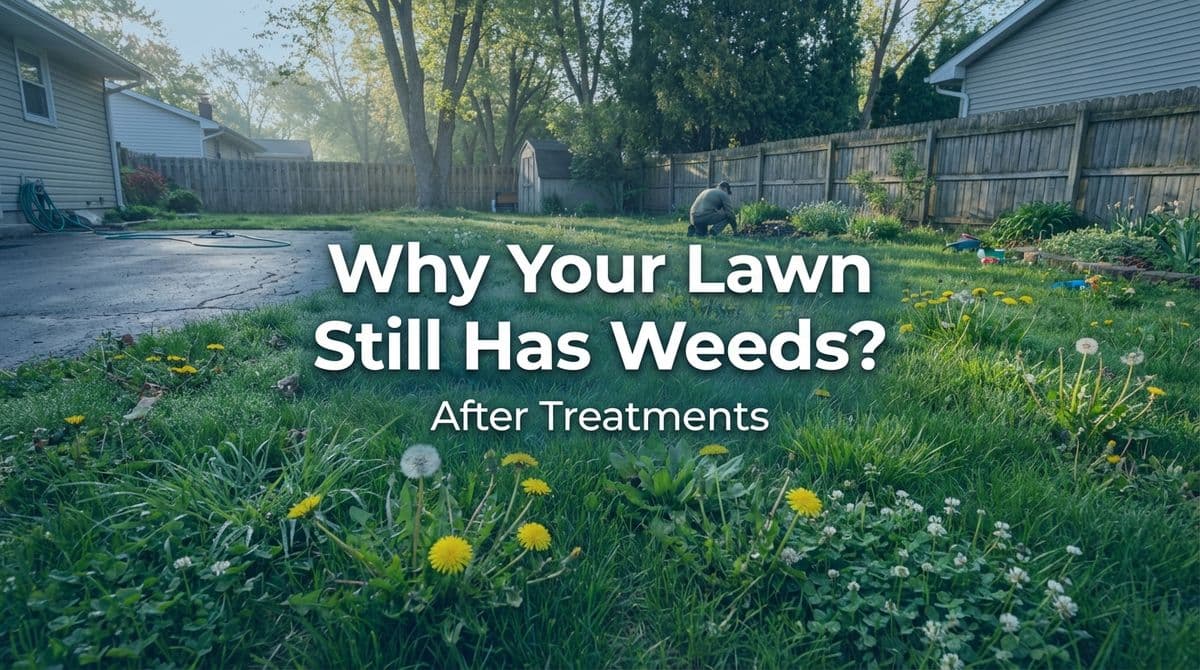 Blog post Why Your Lawn Still Has Weeds After Treatments image
