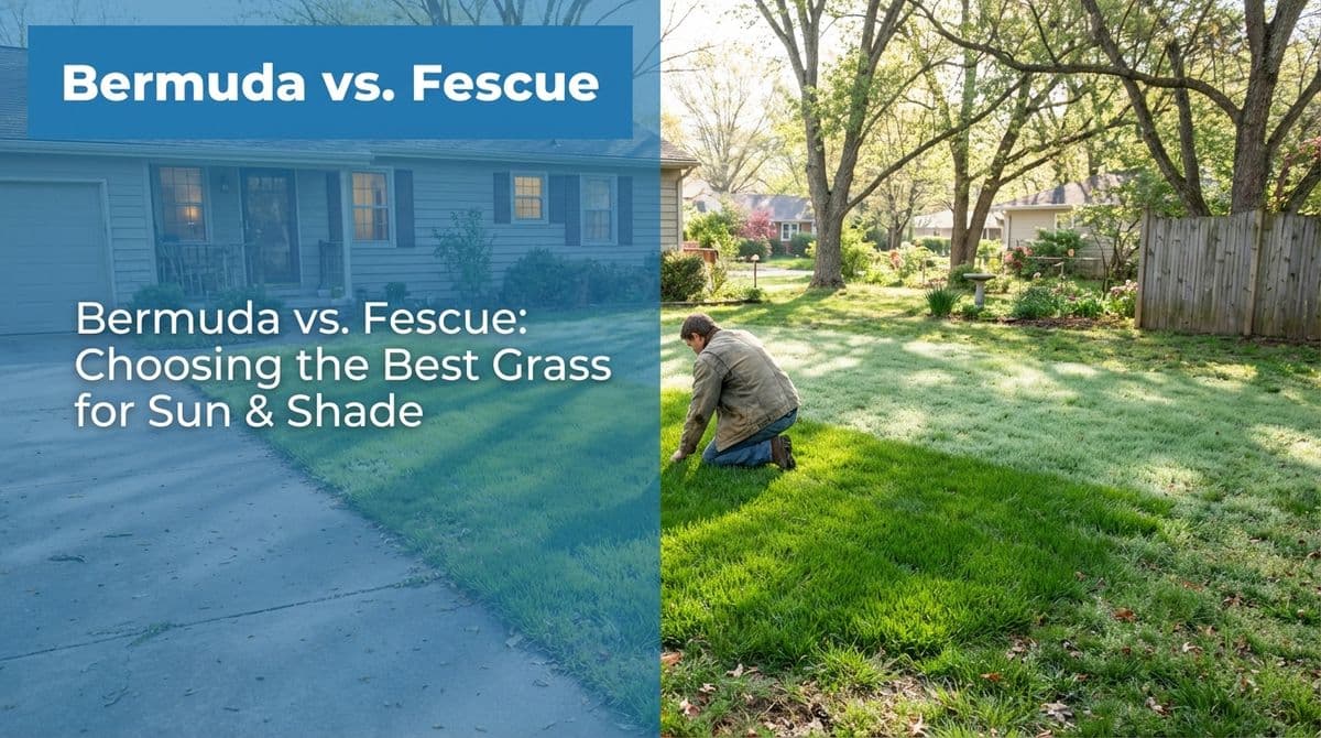 Blog post Bermuda vs. Fescue: Choosing the Best Grass for Sun & Shade image